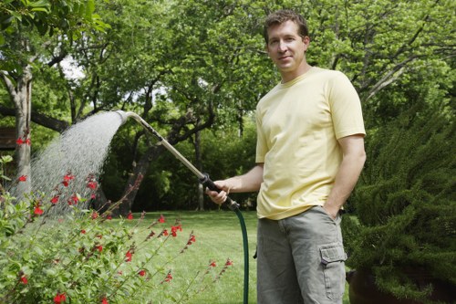 Cubic-yard garden clearance estimate for a backyard job in Sydenham